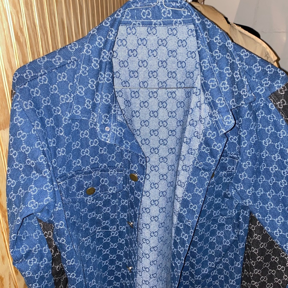 Custom Gucci Denim Jacket